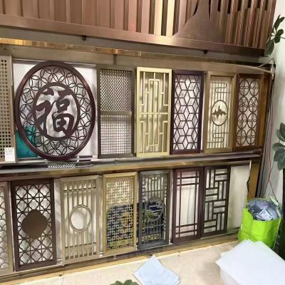 China Different Design Sample 304 Stainless Steel Screen Partition Indoor Decoration for sale