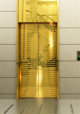 China elevator equipment elevator home lifts 18k gold plated stainless steel metal sheets for sale