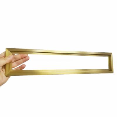 China Zr Brass Sandblasting Stainless Steel Trim Strips 0.4mm For Furniture Decorative for sale