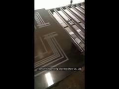 etched mirror 8k base color stainless steel sheet for elevator