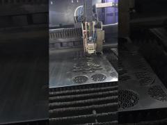 Laser cutting stainless steel screen partition