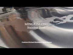 Etched Color Stainless Steel Sheets