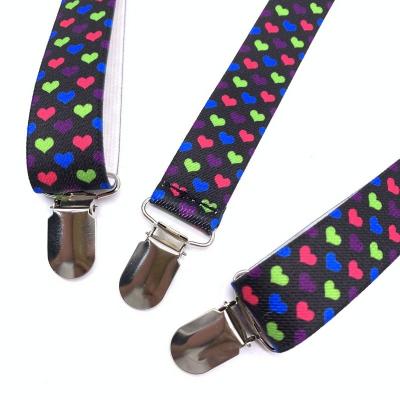 China Fashion Hearts Suspenders for Men - Mens Suspenders with Clips - Many Colors to Choose From 2.5cm x 100cm for sale