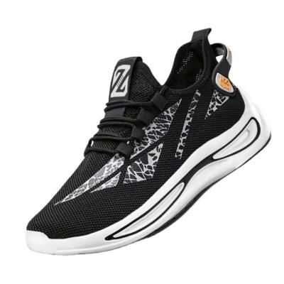 China Fashion Trend Sports Shoes Manufacturer Comfort Lace-Up Walking Men Sneakers for sale