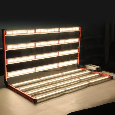 China Seed Starting AGLEX High Power Led Grow Light 8 Bars 650w 800w 6 Full Spectrum Grow Lights For Indoor Plant for sale