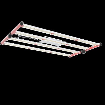 China ETL Design Foldable Cover 4x4.5ft LED Grow Light Bar 4 Vertical 400W Agricultural LED Grow Light Indoor Plant for sale