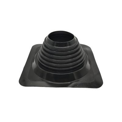 China Hot Selling Flashing Hose Square-Base Waterproof Black Rubber Hose Roof Flashing Boot for sale