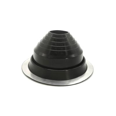 China Round Pipe Bottom Silicone Rubber Roof Flashing For Pipe With Heat Resistance for sale