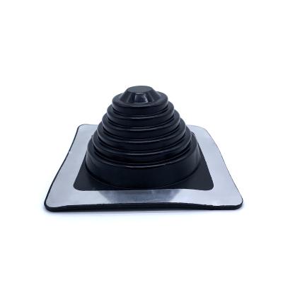 China Wholesale Aluminum EPDM/Silicone Square Base+Aluminum EPDM/SILICONE Rubber Roof Flashing For Hose for sale