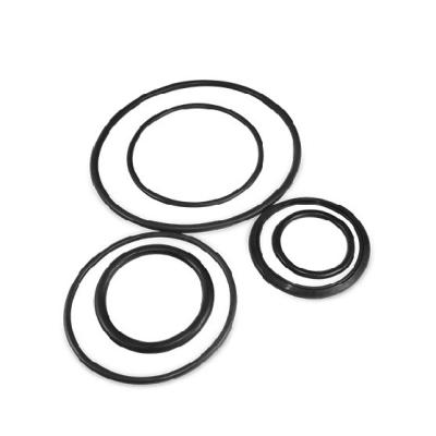 China Custom NBR EPDM Silicone Rubber Gasket Seals O Ring With Hardness 20 To 90 for sale