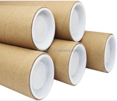 China Eco - Friendly Paper End Plug Tube Caps Paper Core Plugger Plastic Cover for sale