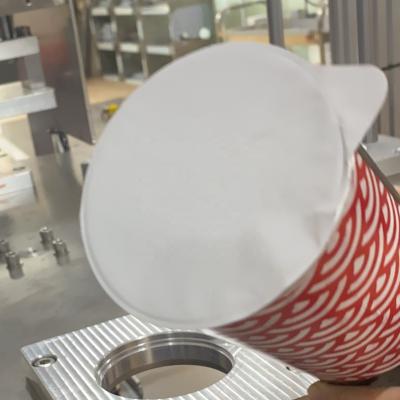 China Eco-friendly PE Paper Aluminum Lids Pringles Tube Top Paper Cover For Potato Chips Paper Box for sale