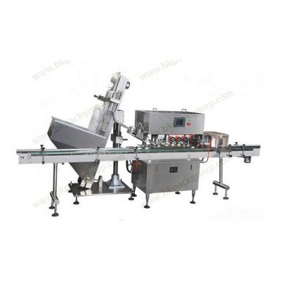 China Desktop linear high-speed automatic food capping machine is used in food and beverage industries for sale