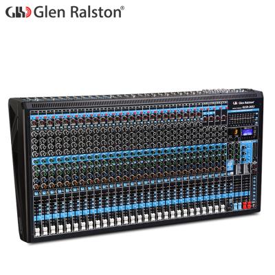 China Fashion Glen Ralston 32 Channel Stage Professional Performance Digital DJ Mixer With USB for sale