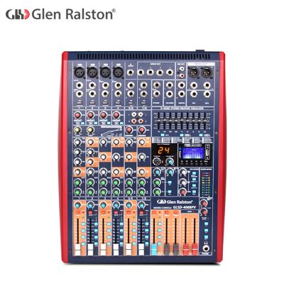 China Bars Glen Ralston 8 Channel KTV Audio Mixer With Multifunction for sale