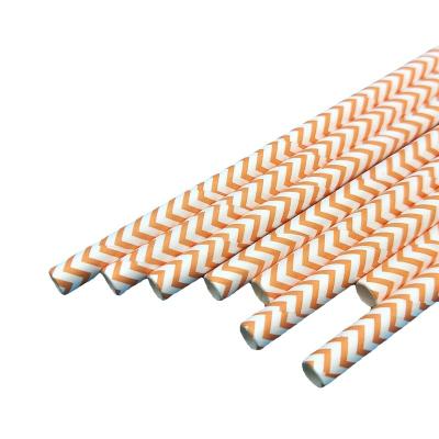 China Custom Colored Disposable Farm Paper Straws Disposable Biodegradable Paper Drinking Straw for sale