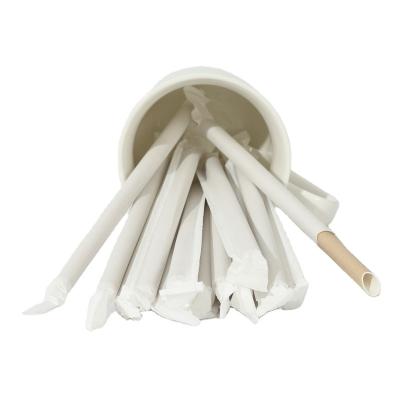 China Disposable Heat Sensitive Paper Straw Disposable Biodegradable Straw Paper Available For Coffee for sale