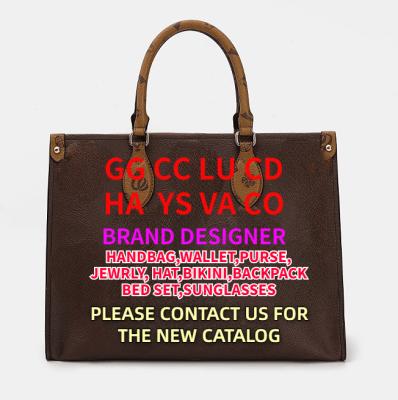 China 2022 New Fashion Famous Brand Luxury Designer Fashion Jewelry Stainless Steel GG CD LU Brand Letter Women Brass Copper Bags for sale