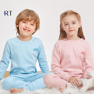 China MDST new autumn and winter children's cotton underwear suit baby anti-shrink clothes Qiuku baby pajamas for sale