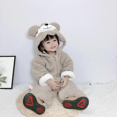 China New Design Comfotable Spring Baby Spring Autumn Winter Soft Cotton Comfortable Single Button Toddler Rompers for sale