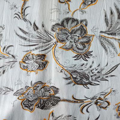 China QUICK DRY Digital Printing Soft Silk Fabric 25% Cotton Charmeuse 23% Jacquard 52% Mulberry Silk Canvas for sale