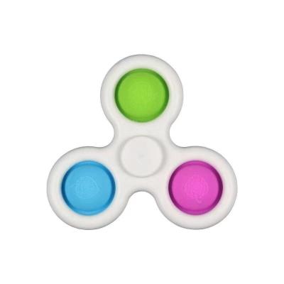 China Relieve Stress Anti Stress Toy Fidget Hand Spinner Decompression Colorful Spinner for sale