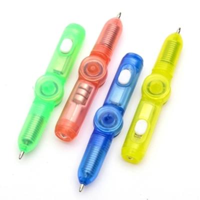 China Relaxing Pop Sound Stirring LED Ballpoint Pens Gifts Light Up Sensory Sensory Wiggle Toys For Kids for sale