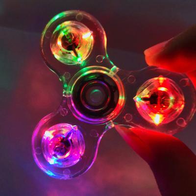 China Relieve Stress 2023 Colorful Stress Toy Fidget Hand Led Spinner Anti Decompression Spinner for sale