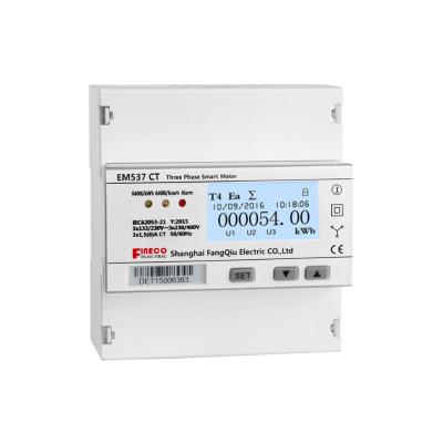 China Remote Control Bidirectional Switch Internal Power Energy Meter EM537 for sale