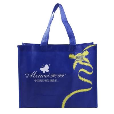 China Eco-Friendly Shopping Bag Wholesale Customized Promotional Reusable Nonwoven Fabric Accept Logo Customized Designs Customized 50 pcs 3days for sale