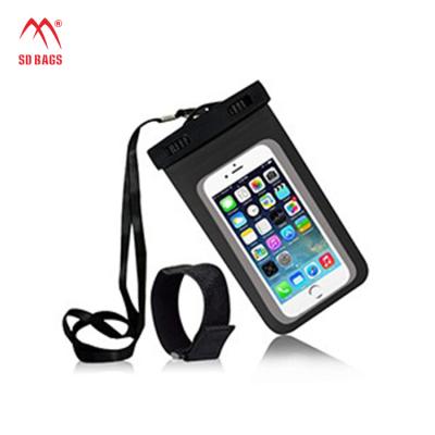 China Mobile Phone Waterproof Compatible Bag Plastic Brand Sachet Waterproof Bag / For Ipad Bag (SD-WB-048) for sale