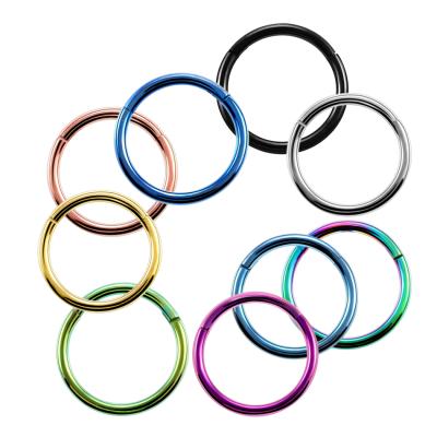 China 2021 Decoration Fashion Trend Cartilage Piercing Earrings Nose Ring Piercing Stainless Steel Piercing Jewelry for sale