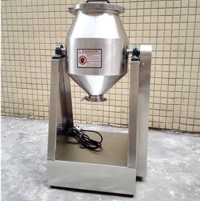 China Double Cone Mixing Type Powder Mixer Powder 15kg Kneading Machine for sale