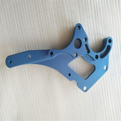 China High Precision Custom Aluminum CNC Milling Machining Blue Anodized Parts For Auto Spare Parts for sale