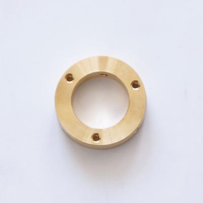 China Aluminum Custom Brass CNC Turned Parts Turning Machining CNC Machined Brass Part for sale