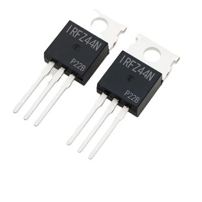 China IRFZ44N TRANSISTORS MOSFET N channel 49A/55V Z44 standard direct plug to 220 for sale