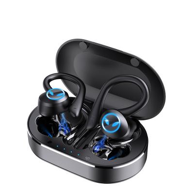 China Waterproof Low Latency Noise Canceling Earphone Sport Portable Smart Small Ear Hook Wireless Earbuds for sale