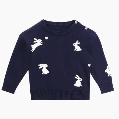 China Custom made suit 100% cotton healthy knitting children's sweater anti-shrink for fall and winter. for sale