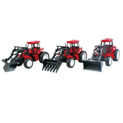 China Diecast Toy Mini Farm Tractor Toy Friction Power Farm Truck Toys Farm Toy for sale