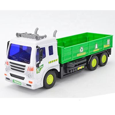 China 1:16 RC Hobby Good Quality Power Transport Vehicle Radio Control 4CH Recycle Trash Cart Truck Toy W/light and Music For Sale for sale