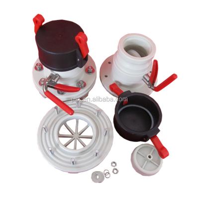 China High quality hot sale durable liquid top loading and unloading flexitank/flexibag valve made in China for sale