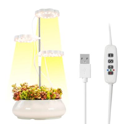 China Seed Starting DC5V USB LED Grow Full Spectrum Fitolampy Phyto USB Light Lamp with Control for Plants Seedlings Flower Indoor Fitolamp for sale