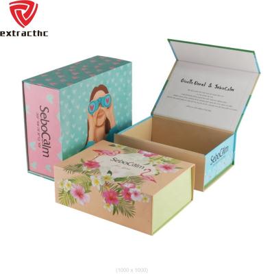 China Recyclable Make Up Skin Care Eyelash Packaging Cosmetic Paper Box Malier Mailer Lipstick Mailing Gift Custom Makeup Package for sale