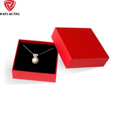 China Recyclable Necklace Jewelry Packing Ring Packaging Earrings Gift Custom Luxury Paper Jewelry Box With Printed Logo for sale