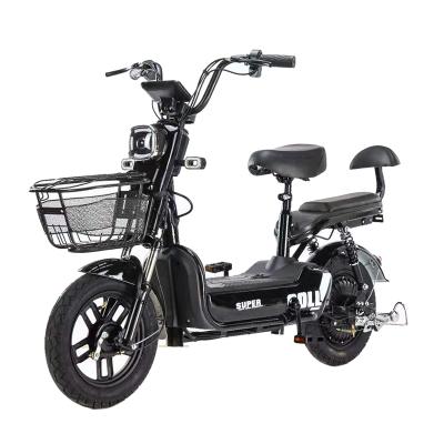 China Carbon Steel 48V 12a Long Resistance Electric Bicycle Super Adult Electric Bicycle Equipped Electric Bicycle for sale