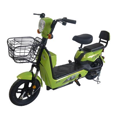 China Cheap And Durable Carbon Steel Adult 2 Seat Electric Bicycle Electric Bicycle for sale