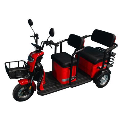 China Steel Three Wheeled Electric Tricycle 48V Equipped Tricycle for sale