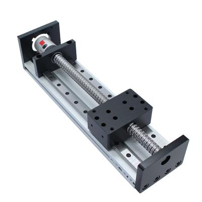 China Heavy Aluminum Gantry Structure Module Profile Automatic System Ball Screw Linear Drive Four Servo Motor Axis Combination for sale