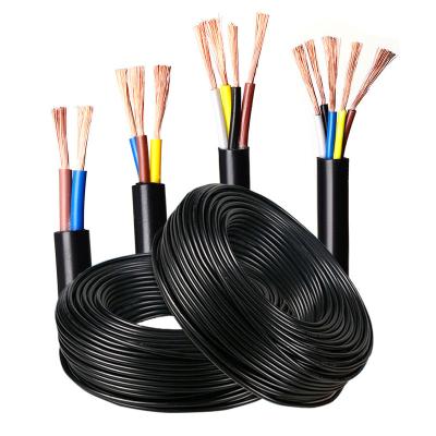 China RVV 3* 2.5mm Low Voltage 300/500V Underground Flexible Cable for sale