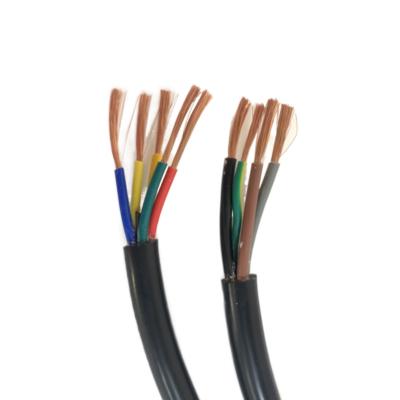 China 300/500V 2 Core 3 Core 4 Underground Selling Core Protected Multicore Cable 0.75mm 1.0mm 1.5mm 2.5mm H05VV-F Control Cable for sale